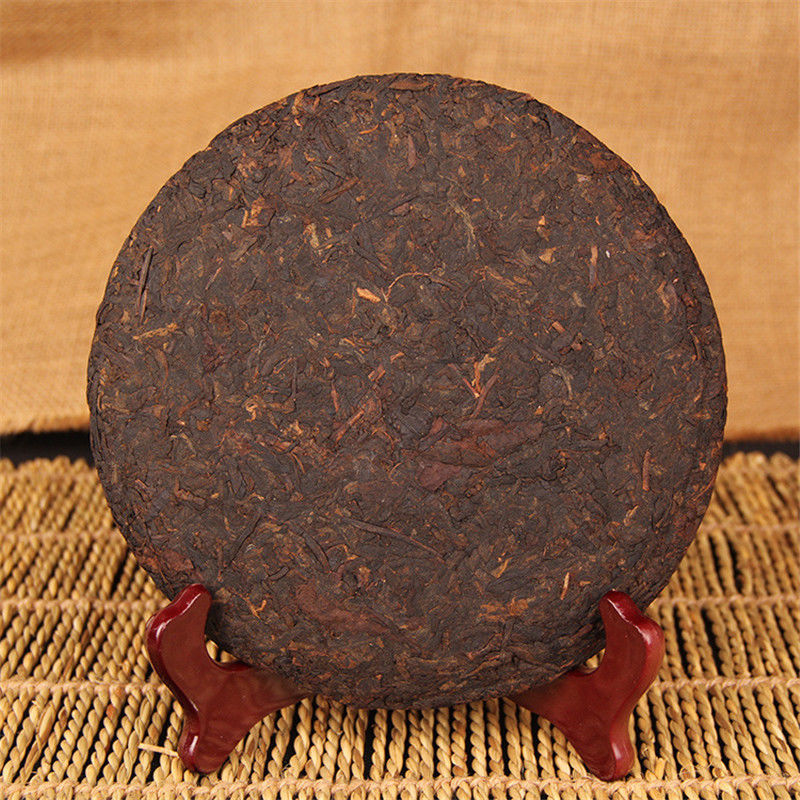 HelloYoung357g Yunnan Chinese Pu-erh Ripe Tea Black Pu'er Tea Health Green Food Puer Tea
