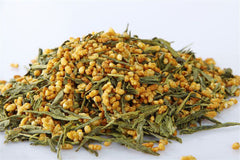 100g Organic Genmaicha Sencha with Rice Premium Brown Rice Green Tea Herbal Tea