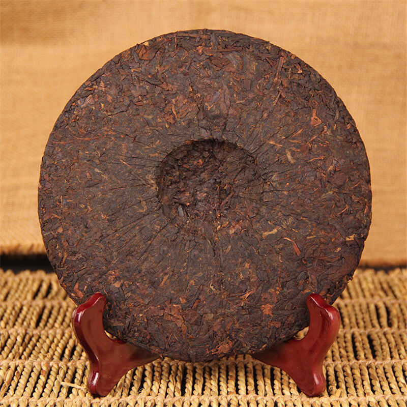Cooked Pu-erh Tea 357g Yunnan Old Ripe Pu Erh Qizi Cake Aged Puer Tea Tree 普洱熟茶