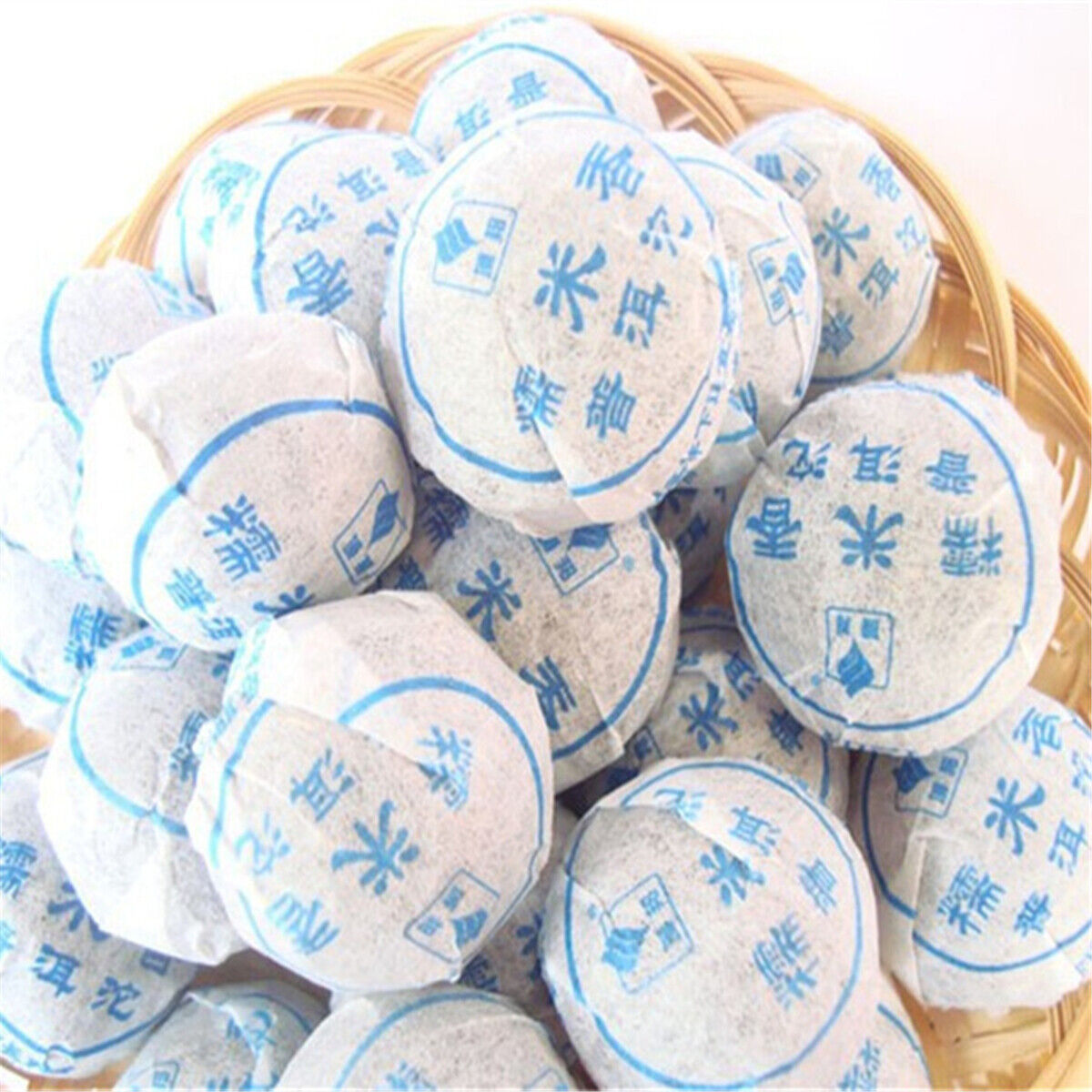 Chinese Ripe Pu-erh Tea MINI Cooked Pu'erh Tea Cake Organic Puerh Black Tea 100g