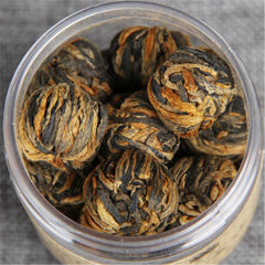 Dianhong Black Tea Handmade 60g Chinese Yunnan Small Golden Ball Canned Red Tea