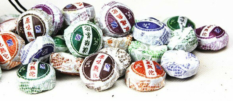 50g Organic Puer Tea 10pcs China Top-Grade cha and Cooked Puerh Tuocha Puerh Tea