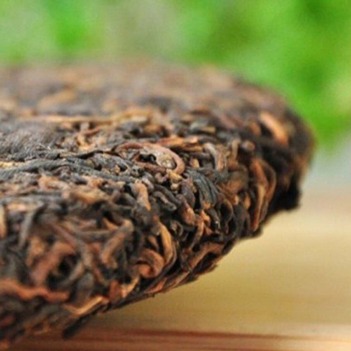Puer Cooked Black Tea Aged Tribute Cake Ripe Puer Healthy Care 357g High Quality