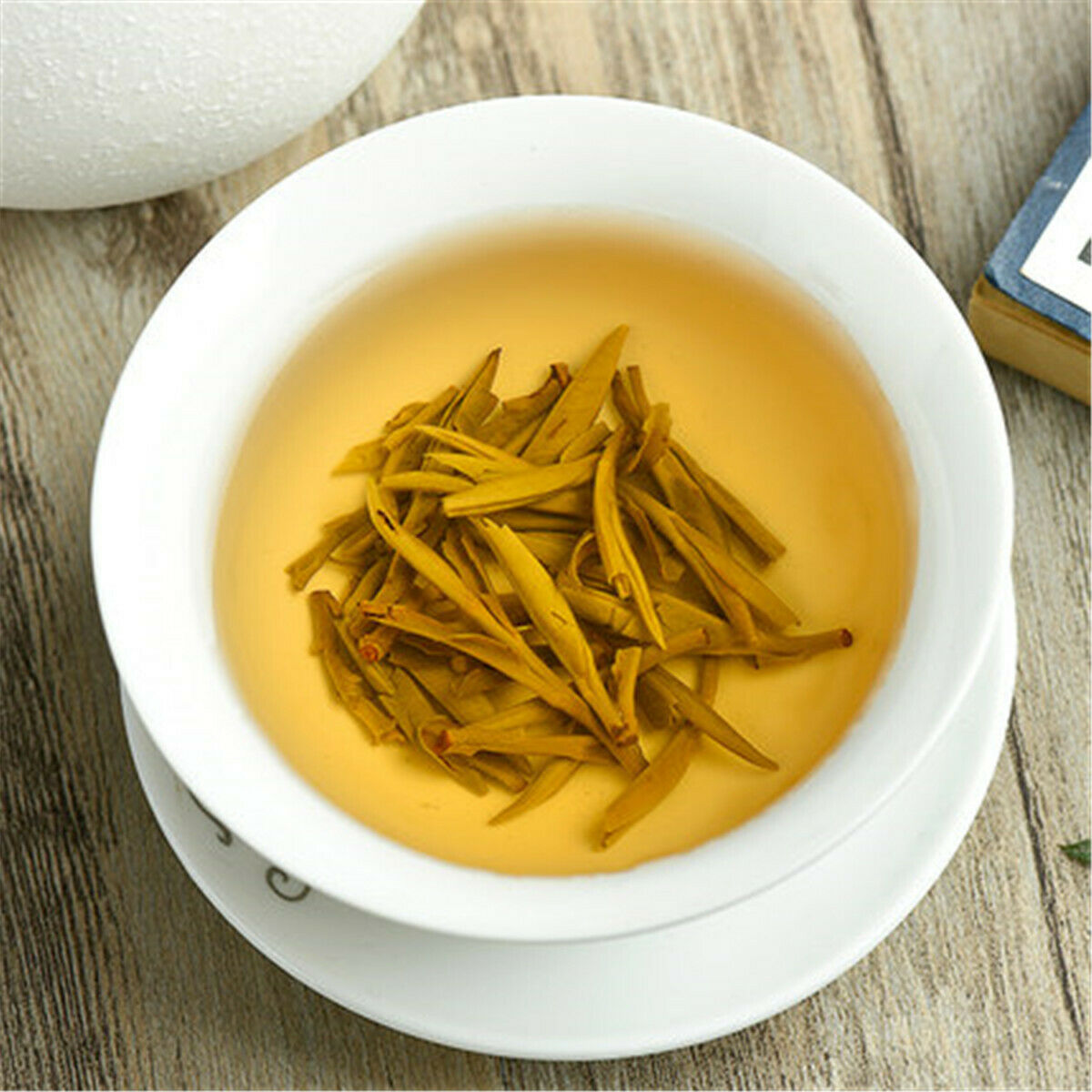 HelloYoung Organic Jasmine Green Tea Premium WhiteHair Monkey Jasmine Flower Tea Loose Leaf