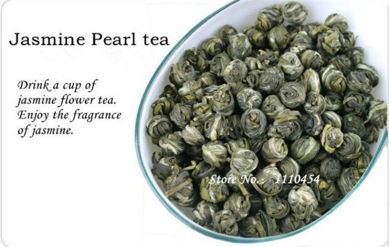 100g Jasmine Flower Tea Jasmine Pearl Organic Green Tea Chinese Fragrant Tea