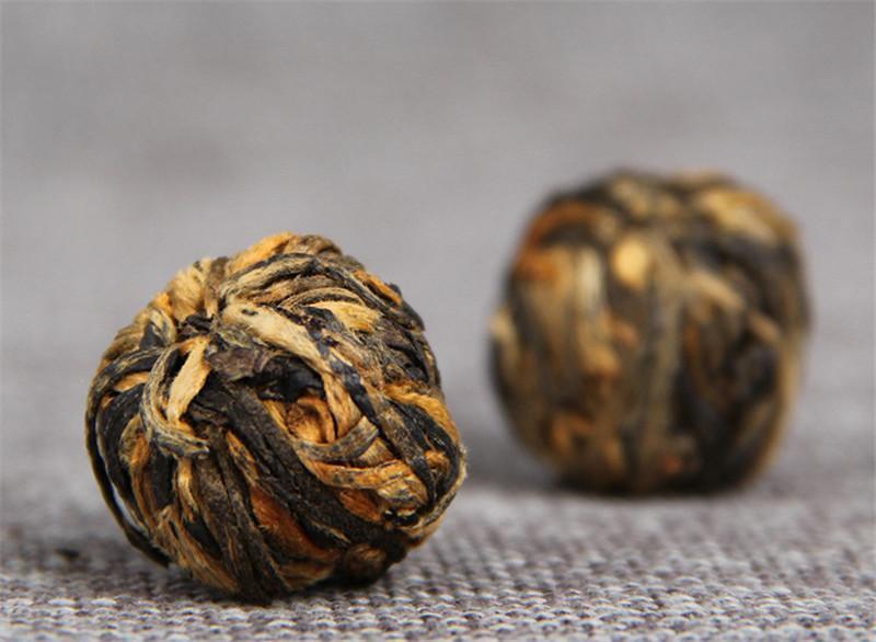 Dianhong Black Tea Handmade 60g Chinese Yunnan Small Golden Ball Canned Red Tea
