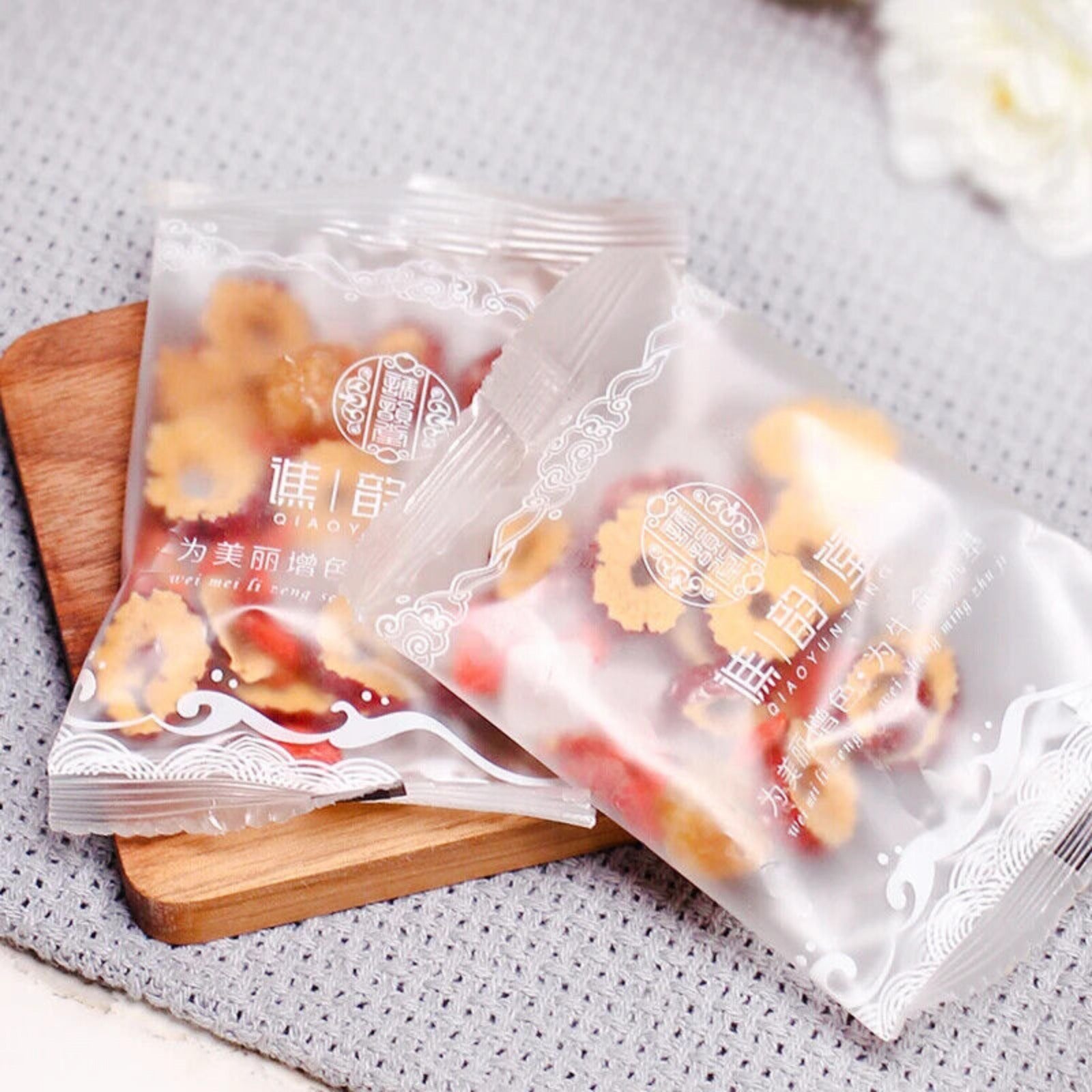 Longan Medlar Red Date Tea Healthy Herb Tea Bag 120g