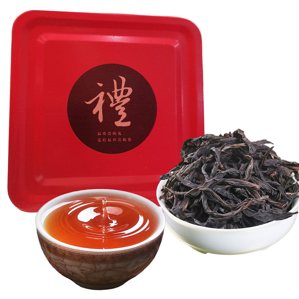 HelloYoung104gHigh Grade Dahongpao Oolong Tea China Advanced Organic Da Hong Pao Black Tea
