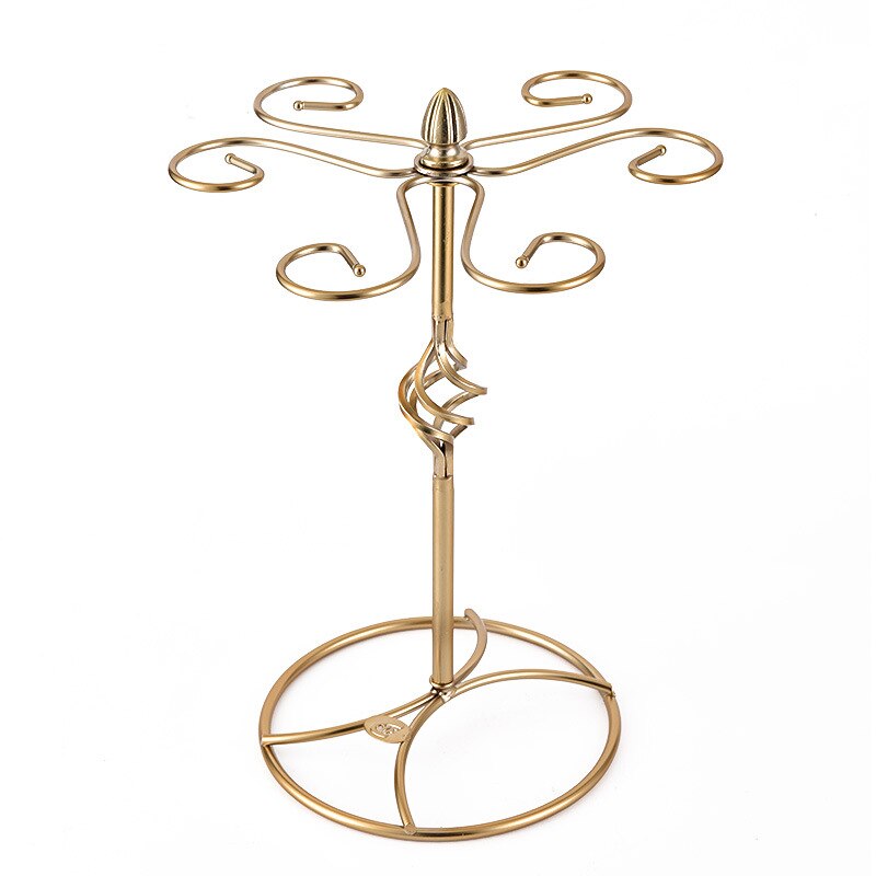 Creative Metal Wine Rack Hanging Wine Glass Holder Bar Stand Bracket Display Stand Bracket Decor