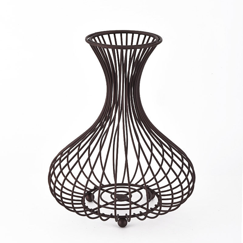 new wine rack wine stopper storage basket wholesale home decoration flower stand table decoration