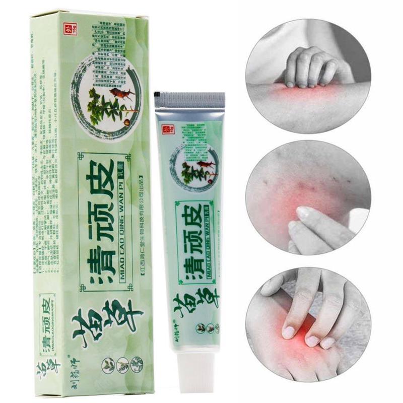 Chinese Herbal Medicine Skin Cream For Anti-itch Allergies Dermatitis Eczema Pruritus Psoriasis Ointment External Use Plaster
