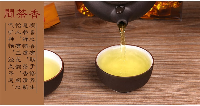 HelloYoung 250g Top grade Chinese Oolong tea TiKuanYin Green Tea Weight Loss organic