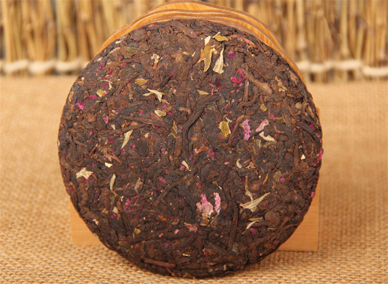 HelloYoung100g Pu-erh Tea Cooked Tea Rose Tea Flavor Tea Slimming Healthy Black Tea Green Food