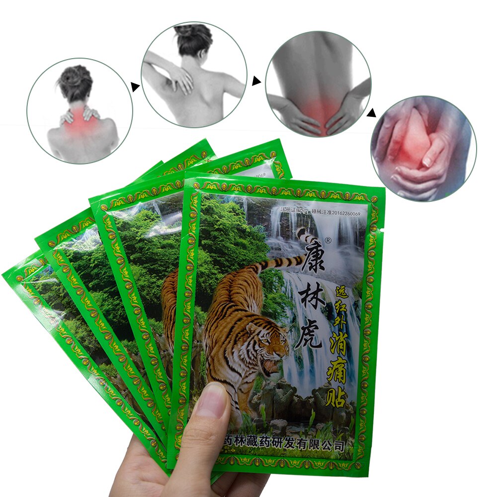 8Pcs/Bag Neck Back Body Pain Relaxation Pain Plaster Tiger Balm Joint Pain Patch Killer Body Back Relax Chinese Medicine Plaster