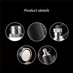 10oz Luxury Hip Flask Stainless Steel Flask Liquor Portable With Box As Gift Cylinder Design Leather Flask Whisky Bottle