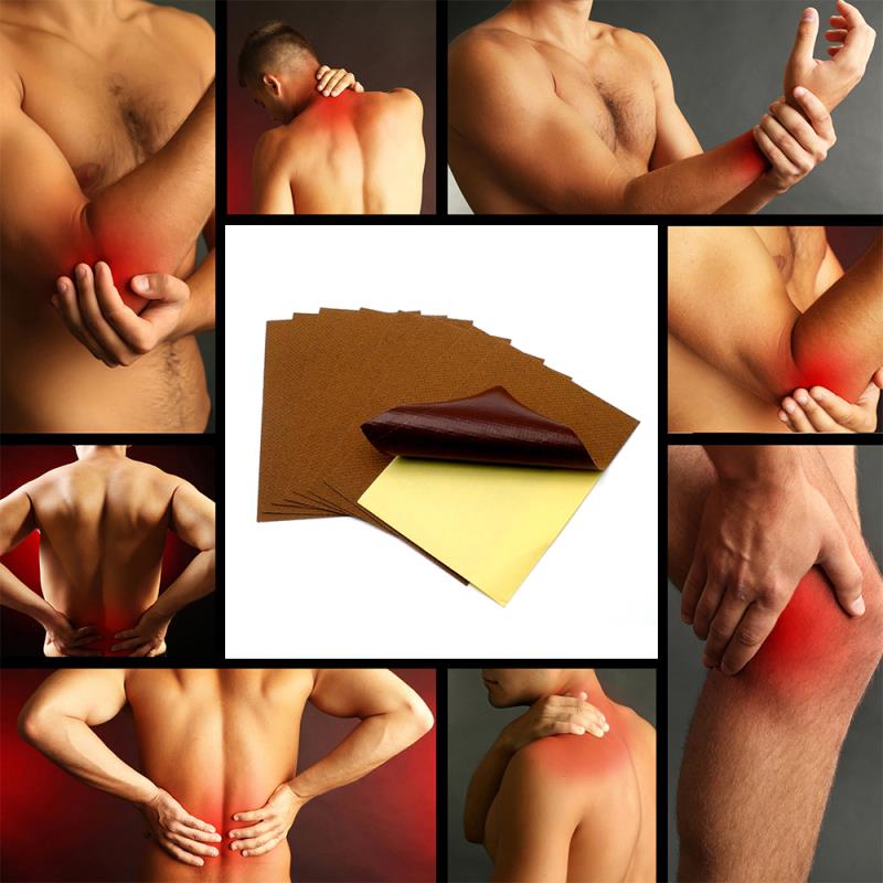 8pcs White Tiger Balm Chinese Herbs Medical Plasters For Joint Pain Back Neck Curative Plaster knee pads for arthritis