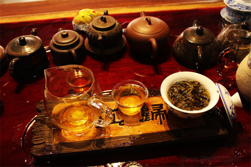 HelloYoungWholesale HelloYoung Puerh tea raw puer tea Bingdaowang Tea sheng puer Tea 100g Tea
