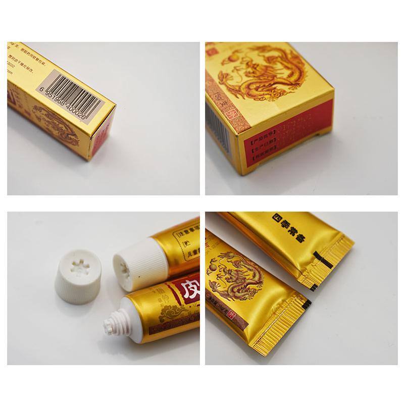 Pifubaodian Powerful Original Psoriasis Dermatitis Eczema Pruritus Skin Problems Cream With Retail Box Skin Care Plaster