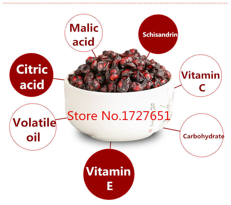 HelloYoungPromotion! Highly Recommended Super 250g Schisandra Berries Top-Grade Herbal Tea Wuweizi Tea