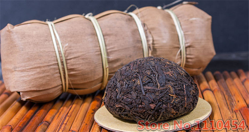 HelloYoung500g Promotion 5pcs Top Grade Shu Black Pu-erh Tea Yunnan Original Puer Red Tea