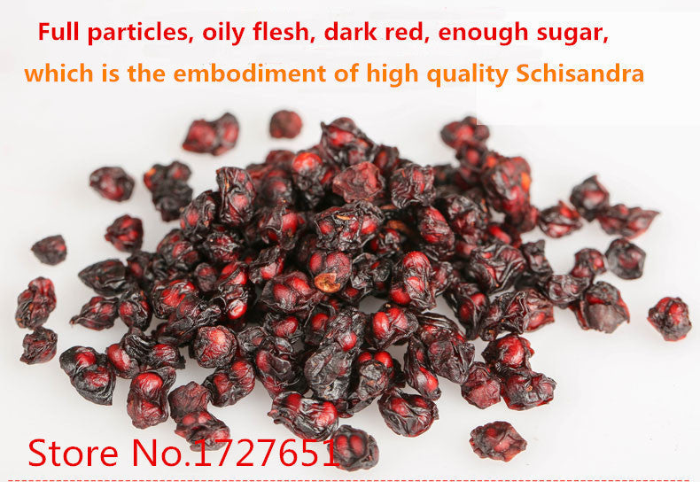 HelloYoungPromotion! Highly Recommended Super 250g Schisandra Berries Top-Grade Herbal Tea Wuweizi Tea