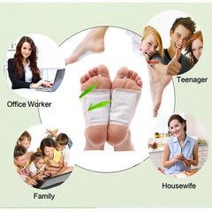 10Pcs New Coming Multifunctional Detox Foot Pads Chinese Medicine Patches With Adhesive Organic Herbal Cleansing Patch