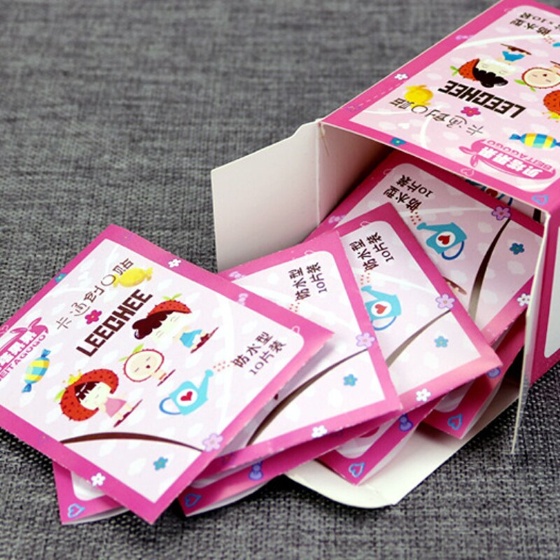50Pcs Children Dreathable Waterproof Wound Patch Waterproof Bandage Cartoon Cute Band-Aid Hemostatic Adhesive Medical Band-aid