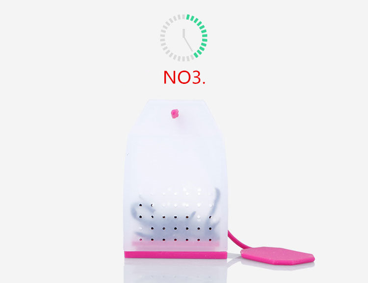 1PCS Hot Selling Bag Style Silicone Tea Strainer Herbal Spice Infuser Filter Diffuser Kitchen Coffee Tea Tools