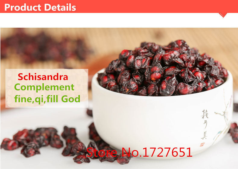 HelloYoungPromotion! Highly Recommended Super 250g Schisandra Berries Top-Grade Herbal Tea Wuweizi Tea