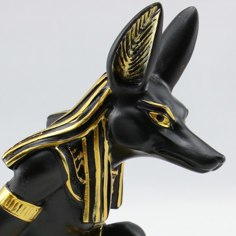 Resin Anubis God Wine Rack Best Wine Bottle Holder Animal Egyptian Dog God Wine Stand Accessories Home Bar Decor