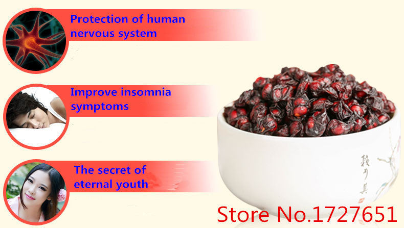 HelloYoungPromotion! Highly Recommended Super 250g Schisandra Berries Top-Grade Herbal Tea Wuweizi Tea