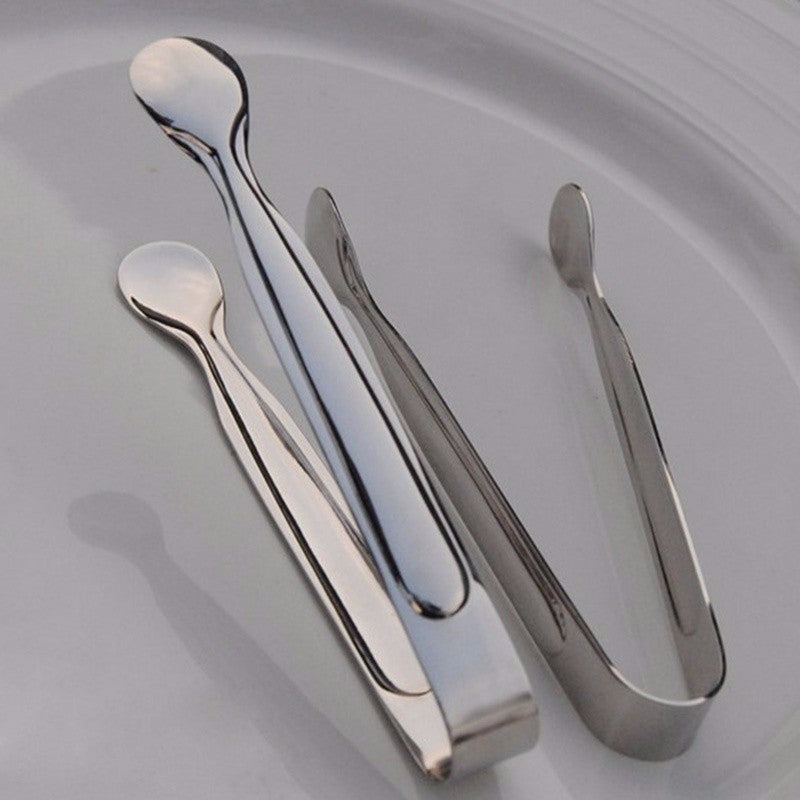 1pc Coffee Sugar Clip Stainless Steel Tweezer Mini Clamp Tong Clips Coffee Ice Cube Little Tea Clips Hot Kitchen Bar Tool Supply