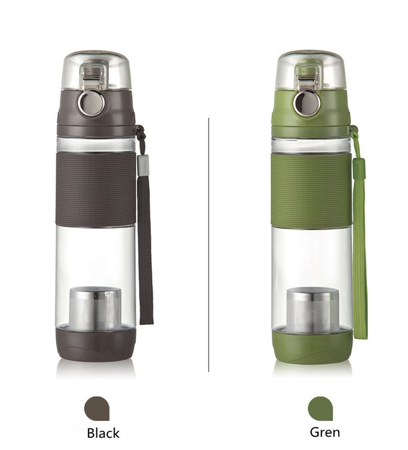 Summer Leak-Proof Seal Large Capacity Sport bottle for water Bicycle Plastic PP Water Bottles With Cover Lip Filter BPA free