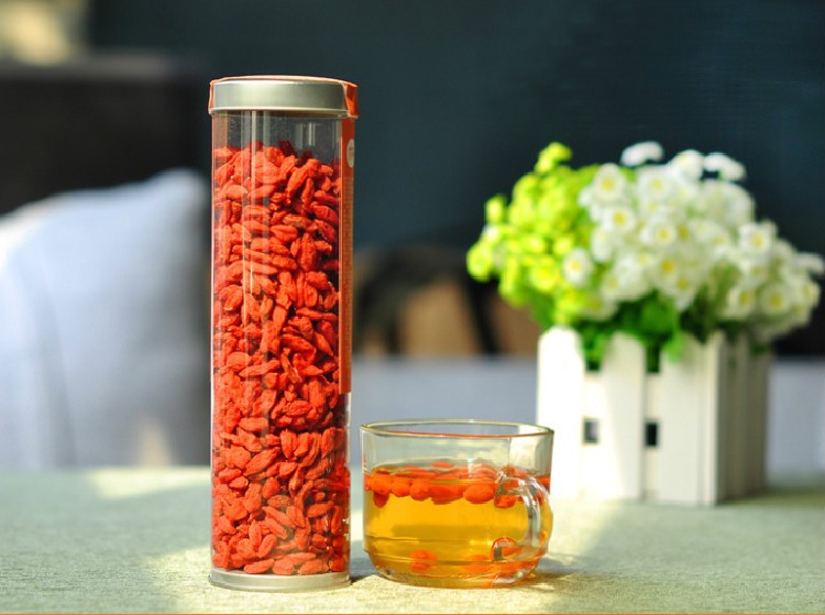 HelloYoung250g New Dried Goji Berries Nespera Wolfberry Chinese Organic Gouqi Herbal Tea