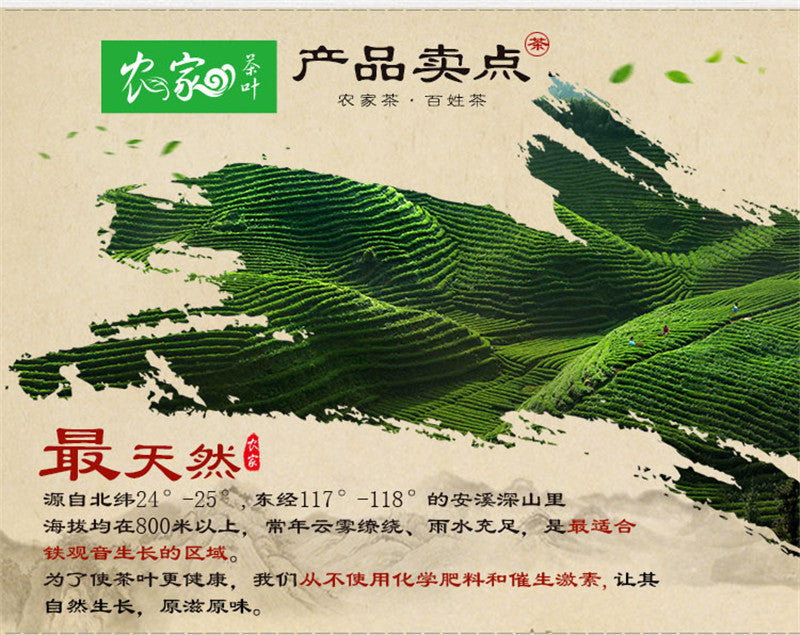 HelloYoung 250g Top grade Chinese Oolong tea TiKuanYin Green Tea Weight Loss organic