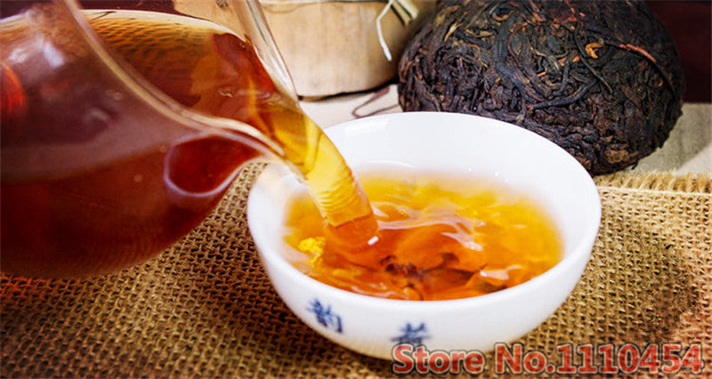 HelloYoung500g Promotion 5pcs Top Grade Shu Black Pu-erh Tea Yunnan Original Puer Red Tea