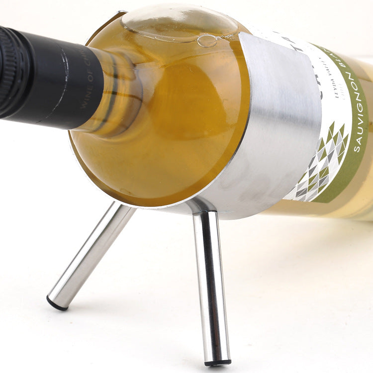 1PC New Metal Wine Rack 1 Bottles Wall Mounted Bar Wine Bottle Holders Storage Rack Wholesale