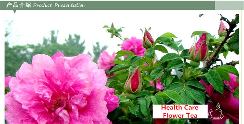 HelloYoung50g Rose bud,health care Fragrant Flower Tea, the products fragrance dried rose