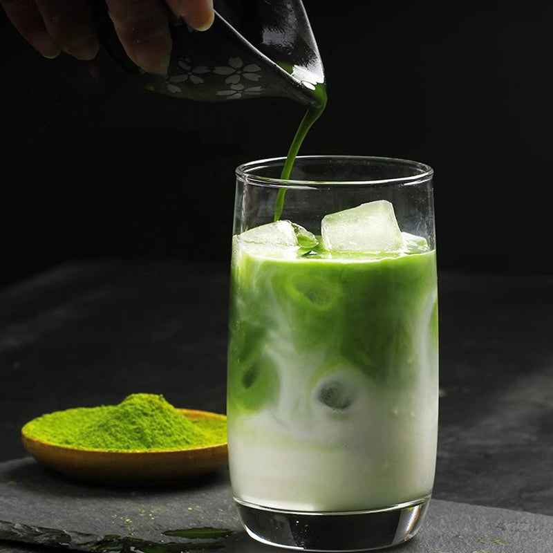 HelloYoung 100% Natural Organic Matcha Powder Culinary Ceremonial Grade 250g/bag Milk Drink Green Tea Dessert Cake Edible Baking Ingredients Ice Cream Tools
