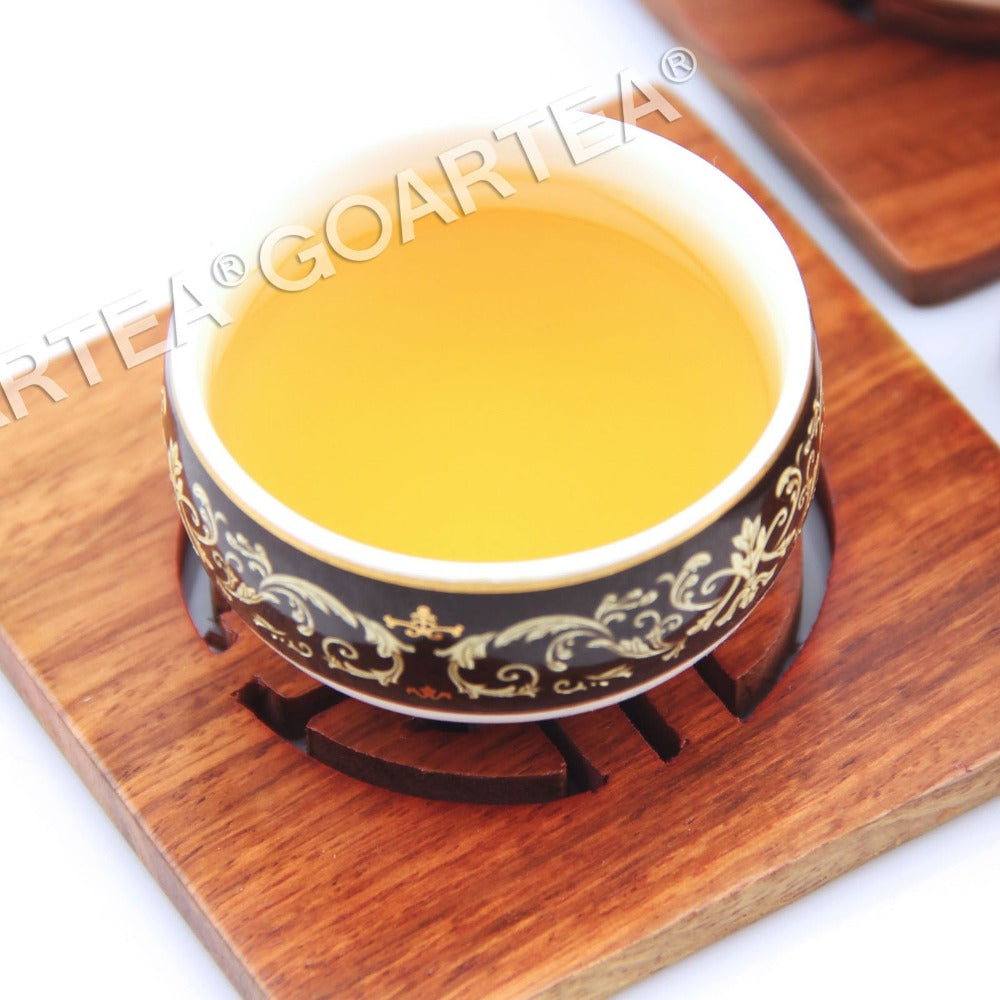 HelloYoung Year 360g Remote Mountain Wild GongMei Tribute Eyebrow Aged Cake White Tea