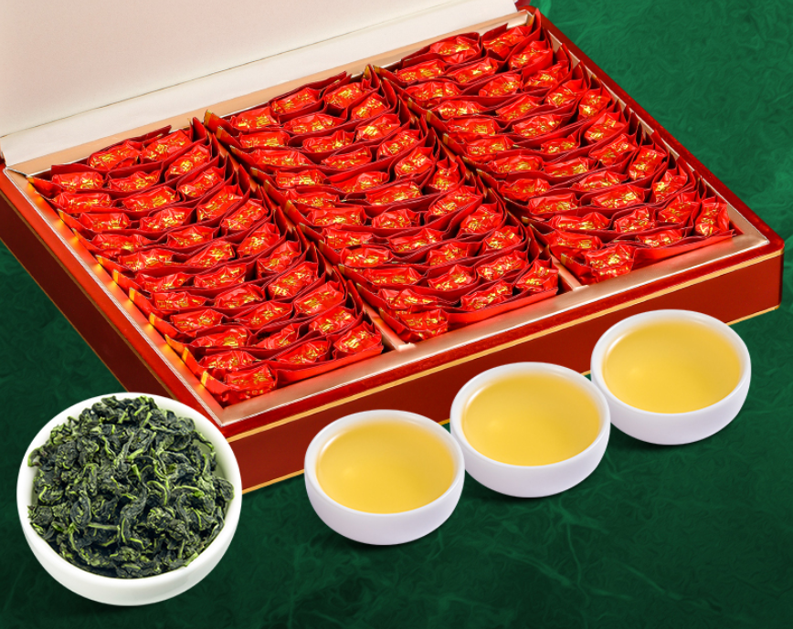 HelloYoung 2 bags trial = $0.01 + free shipping, 30 Bags Tieguanyin Tea Oolong Tea Fresh Organic Natural Chinese Tea Green Tea Tie Guan Yin Tea