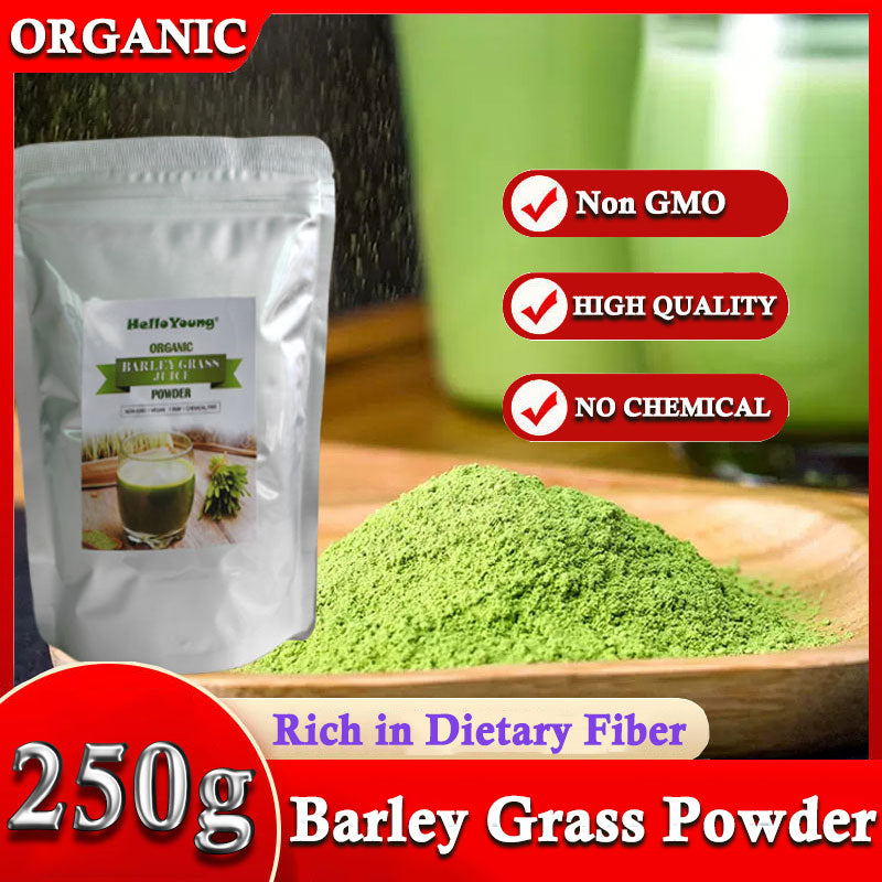 HelloYoung 100% Natural Health Care Organic Barley Grass Juice Powder