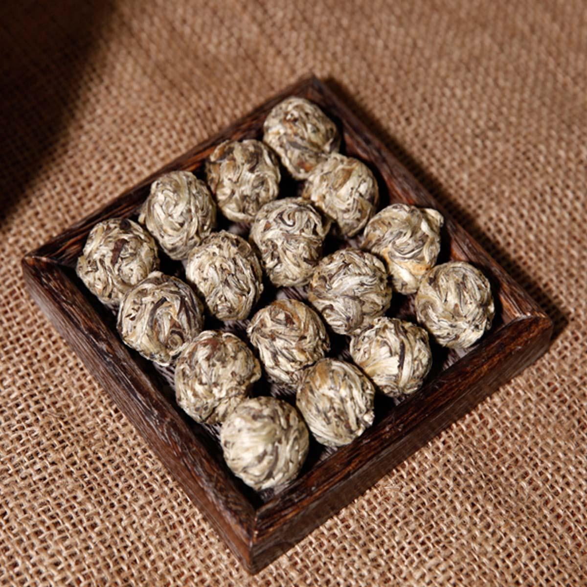 HelloYoung Yunnan Pu-erh Tea Raw Tea Mini Dragon Ball White Silver Needle Health Green Food
