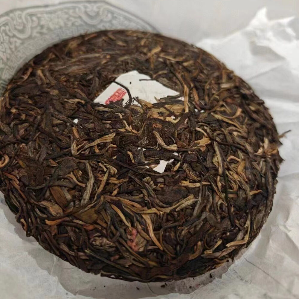 357g Yunnan Old Pu-erh Raw Tea Cake Bingdao Gushu Pu'er Tea Cake Puerh Tea