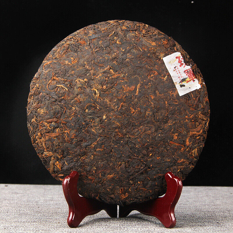 710g Yunnan Ripe Puerh Tea Banzhang Old Pu-erh Cooked Tea Cake Organic Pu'er Tea