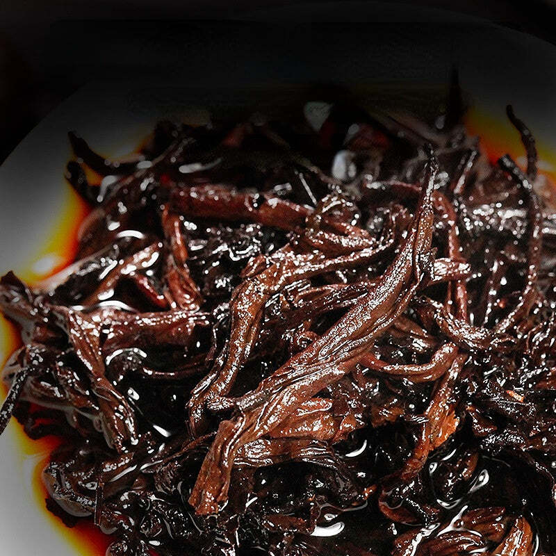 357g Yunnan Puerh Ripe Tea Laobanzhang Cooked Pu-erh Tea Chinese Pu'er Black Tea