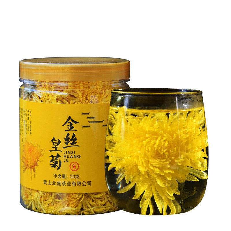 20g Chrysanthemum Blossom Tea  Chinese Chrysanthemum Tea Huangshan Golden Silk