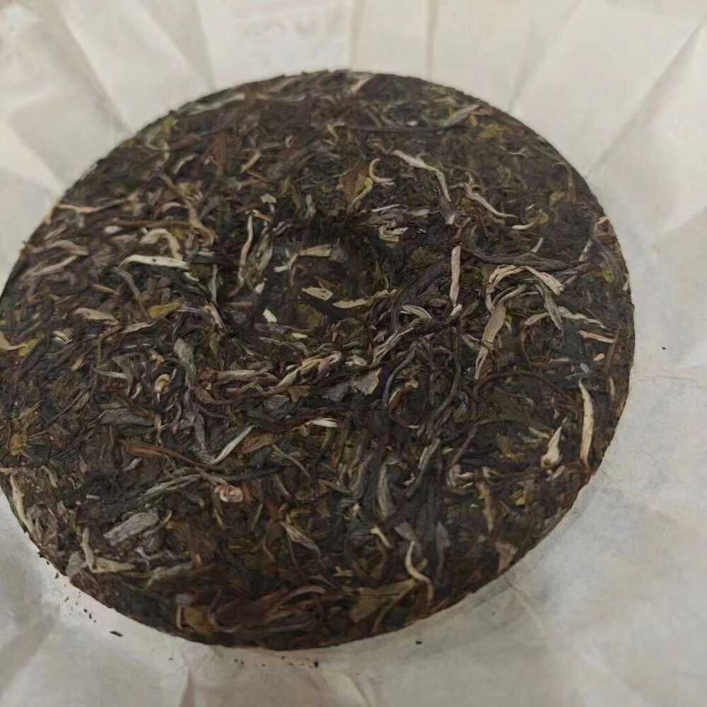 357g Yunnan Sheng Puerh Tea Double Eight Raw Pu-erh Tea Cake Pu'er Cake Tea