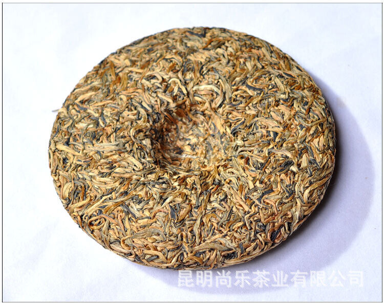 HelloYoung TeaGolden Bud Dian Hong Tea Yunnan Dianhong Black Tea Honey Fragrant 357g/12.59oz