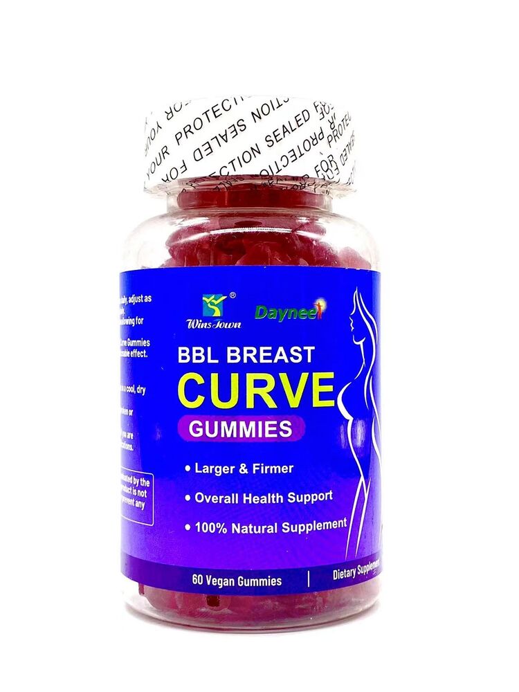 BBL Breast Curve Gummies - Enhance & Sculpt Your Bust with 100% Natural Remedies